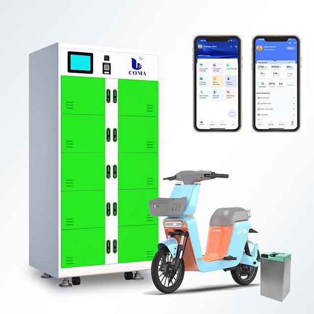 Station d'échange de batterie de scooter