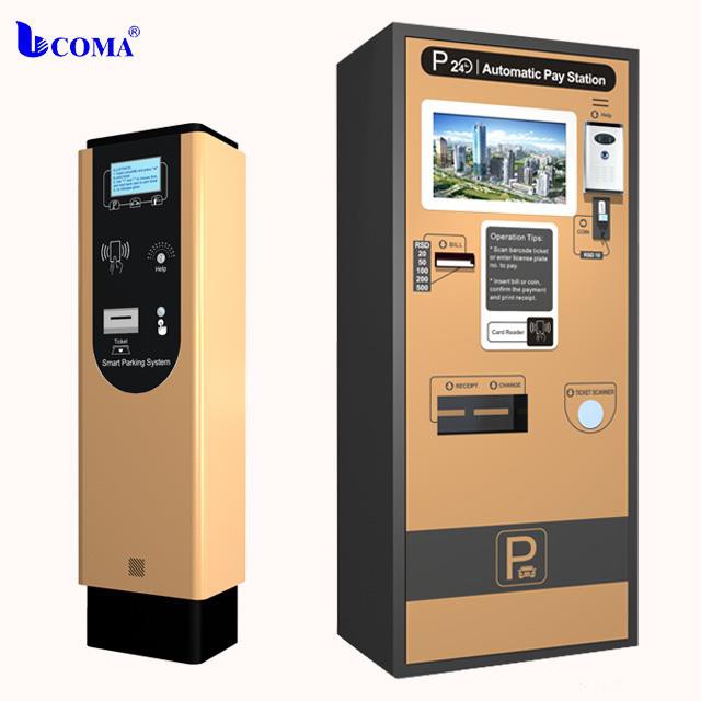 Kiosque terminal de paiement automatique de facture d'équipement de stationnement pour le centre commercial