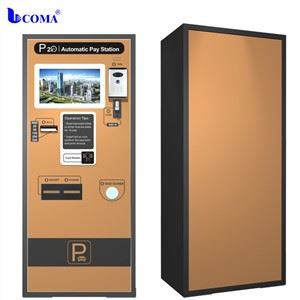 Système de stationnement de voiture de machine de paiement automatique de contrôle d'accès de véhicule de billet de code barres de vente chaude