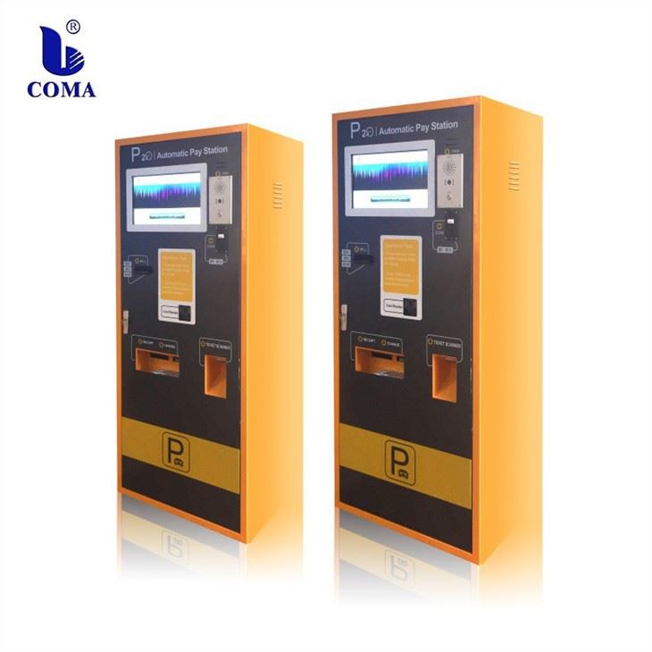 Machine de paiement automatisée intelligente Système de paiement de stationnement de voiture Terminal de paiement