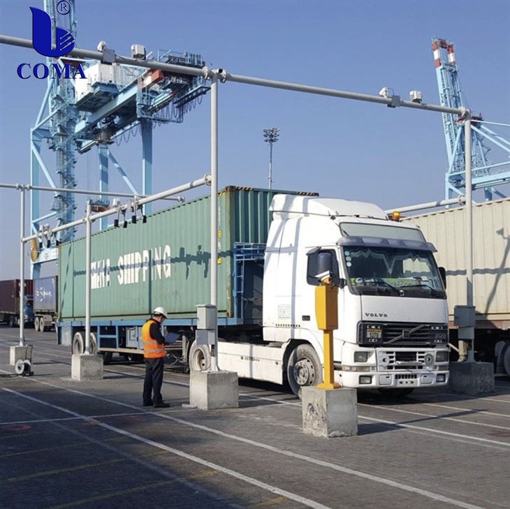 Système de reconnaissance du numéro de conteneur pour le port maritime